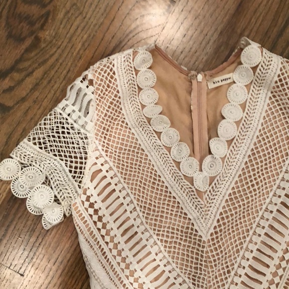 Cute White Romper - Picture 3 of 5